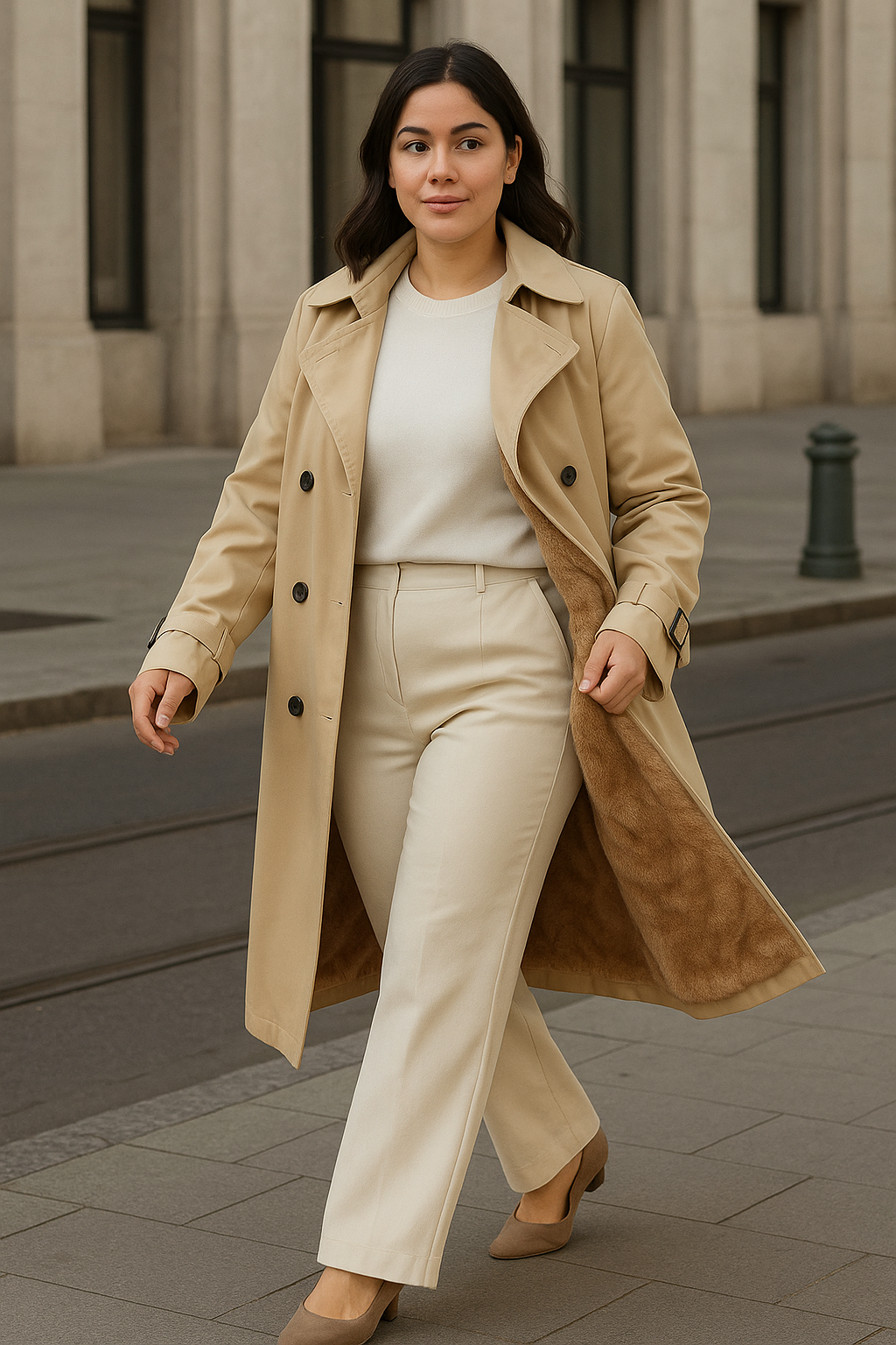 Elvyora™ Classic- giacca antivento con fodera termica