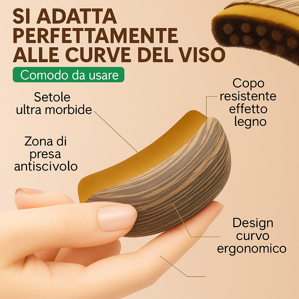 Spazzola Elvyora™ benessere viso